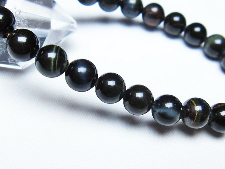 ミックスタイガーアイ ブレスレット 7mm [T32-7295] 3枚目