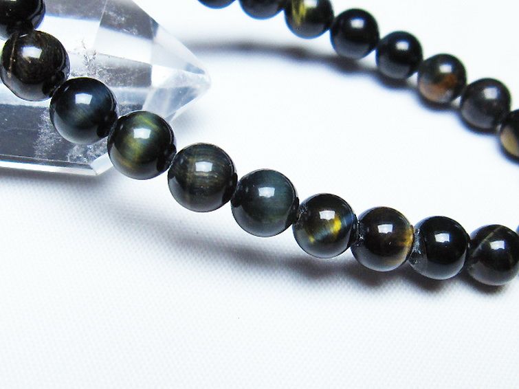 ミックスタイガーアイ ブレスレット 7mm [T32-7296] 3枚目