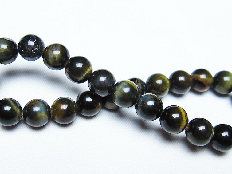 ミックスタイガーアイ ブレスレット 7mm [T32-7303] 2枚目