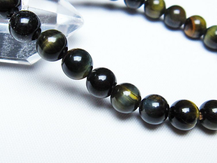 ミックスタイガーアイ ブレスレット 7mm [T32-7303] 3枚目