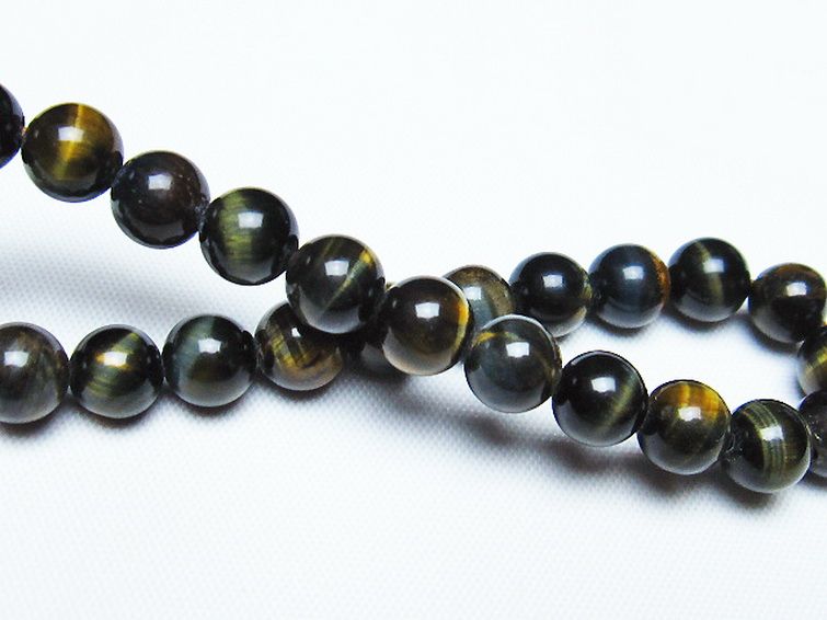 ミックスタイガーアイ ブレスレット 7mm [t32-7305] 2枚目