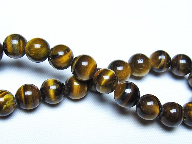ミックスタイガーアイ ブレスレット 8mm [t32-7405] 2枚目