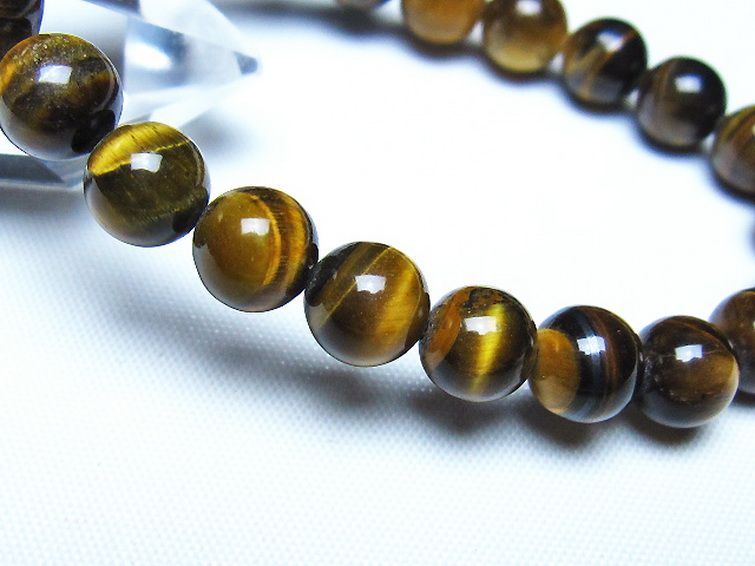 ミックスタイガーアイ ブレスレット 8mm [t32-7405] 3枚目