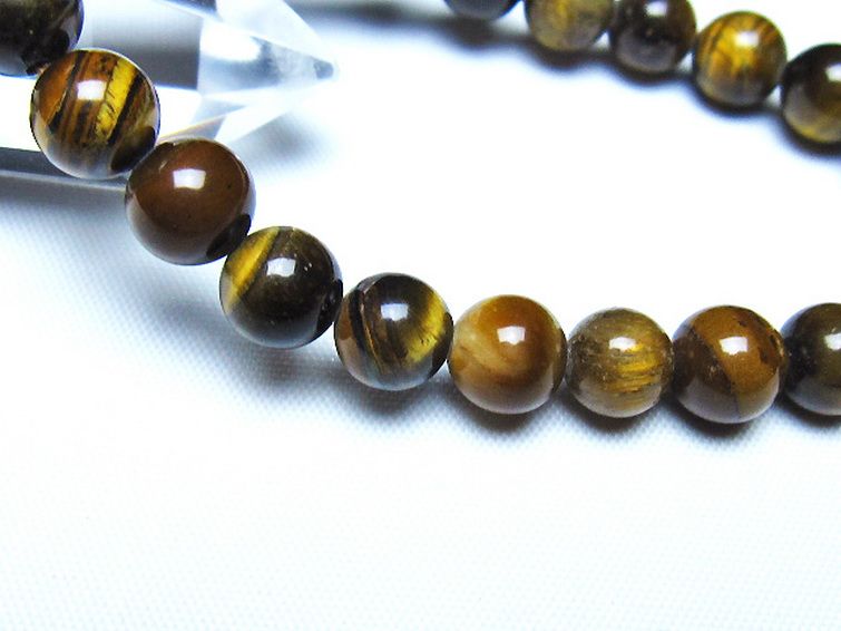 ミックスタイガーアイ ブレスレット 8mm [t32-7407] 3枚目