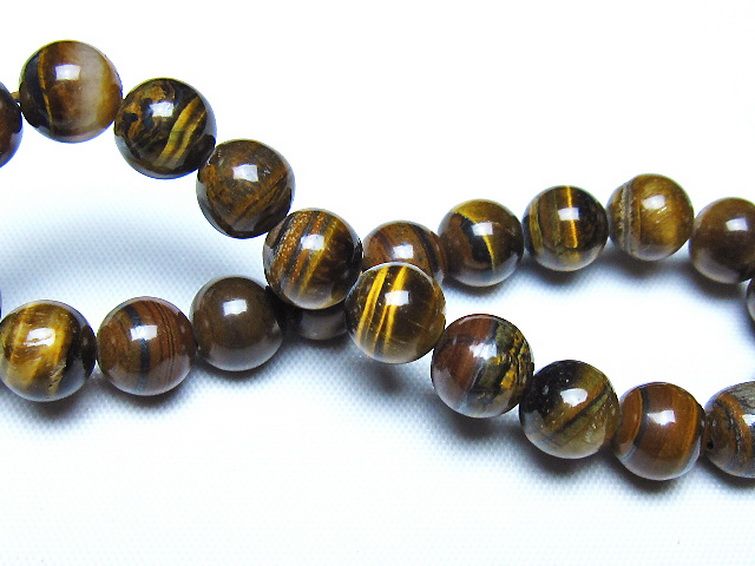 ミックスタイガーアイ ブレスレット 8mm [t32-7408] 2枚目