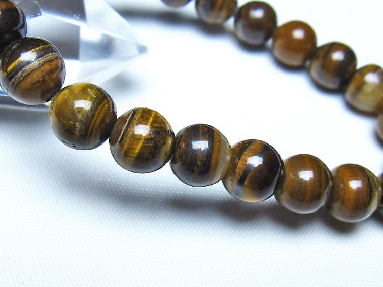 ミックスタイガーアイ ブレスレット 8mm [t32-7409] 3枚目