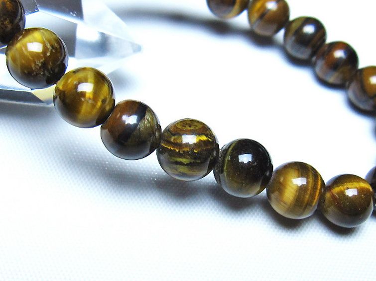 ミックスタイガーアイ ブレスレット 8mm [t32-7413] 3枚目
