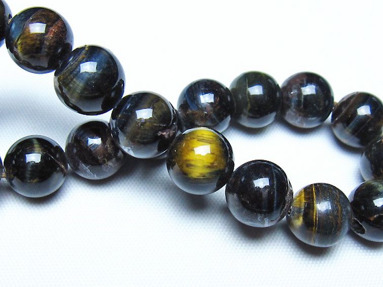 ミックスタイガーアイ ブレスレット 10mm [t32-7426] 2枚目