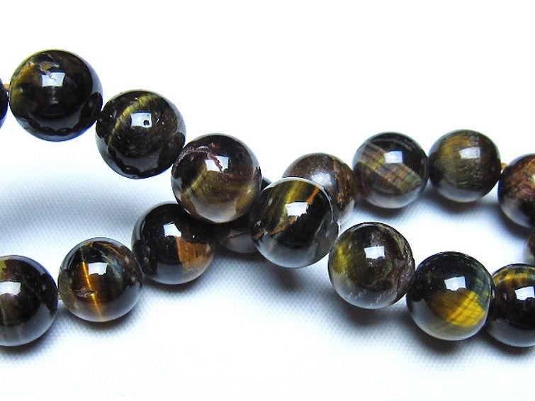ミックスタイガーアイ ブレスレット 10mm [t32-7427] 2枚目