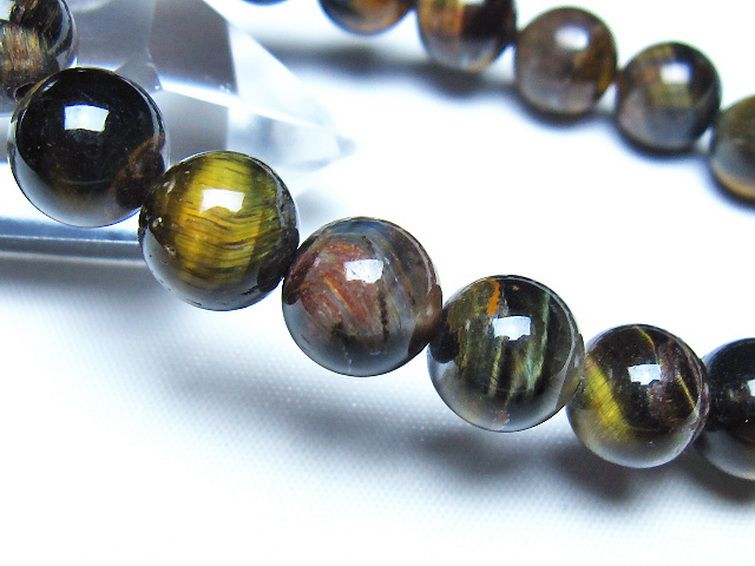 ミックスタイガーアイ ブレスレット 10mm [t32-7427] 3枚目