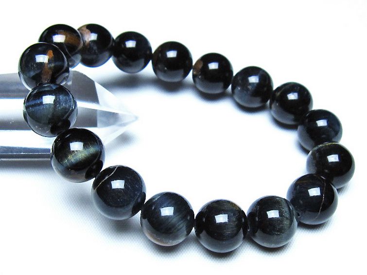 ミックスタイガーアイ ブレスレット 12mm [t32-7434] 1枚目