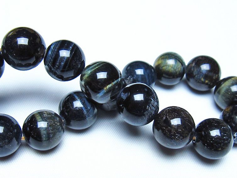 ミックスタイガーアイ ブレスレット 12mm [t32-7444] 2枚目