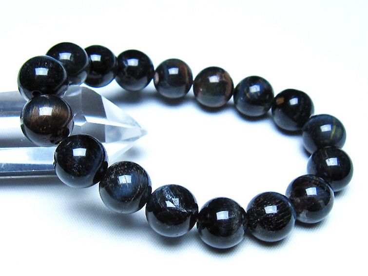 ミックスタイガーアイ ブレスレット 12mm [t32-7451] 1枚目