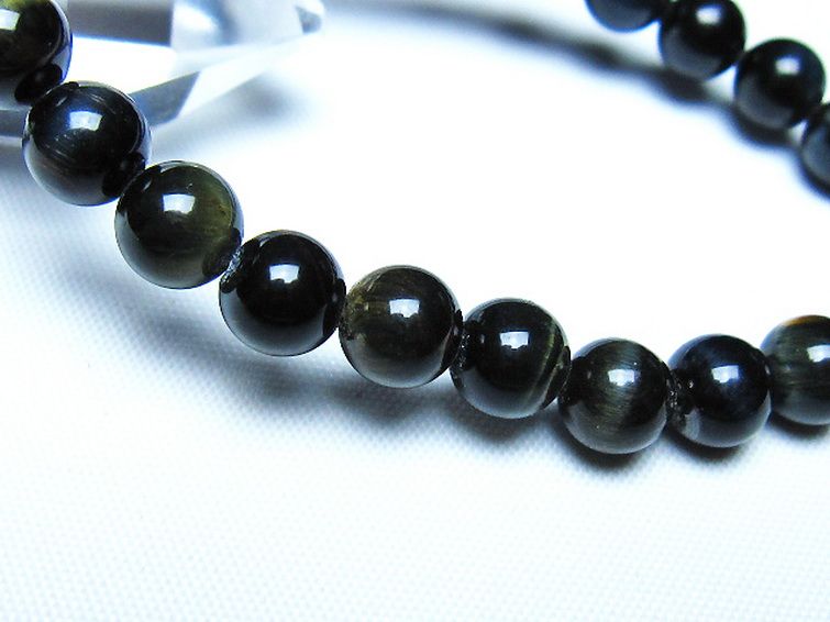 ミックスタイガーアイ ブレスレット 7mm [t32-7467] 3枚目