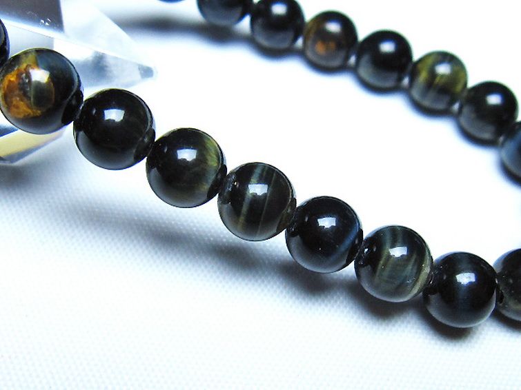 ミックスタイガーアイ ブレスレット 7mm [t32-7471] 3枚目