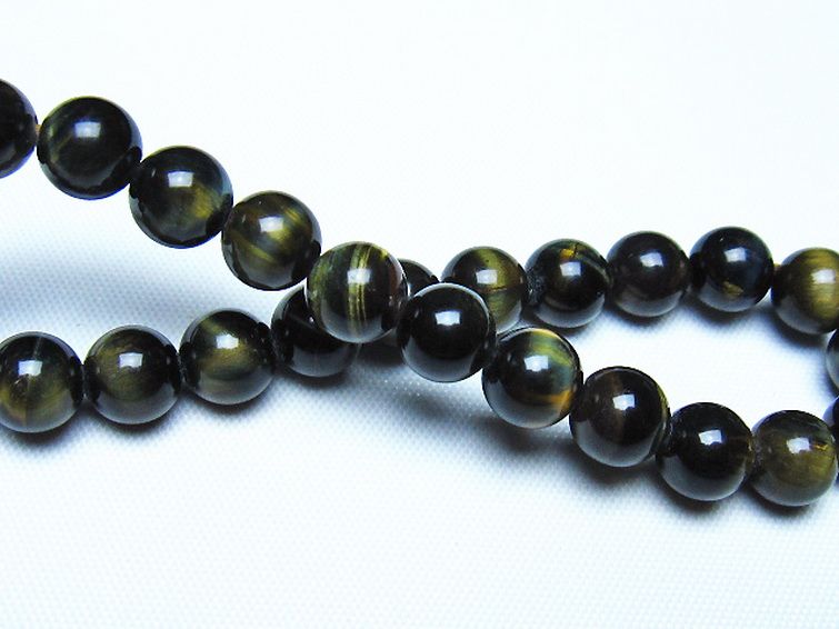 ミックスタイガーアイ ブレスレット 7mm [t32-7475] 2枚目