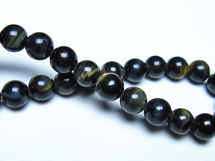 ミックスタイガーアイ ブレスレット 7mm [t32-7478] 2枚目