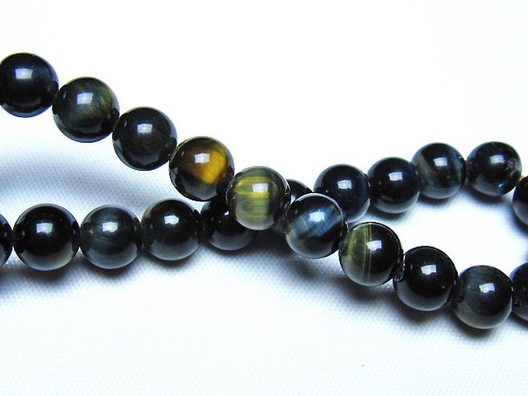 ミックスタイガーアイ ブレスレット 7mm [t32-7480] 2枚目