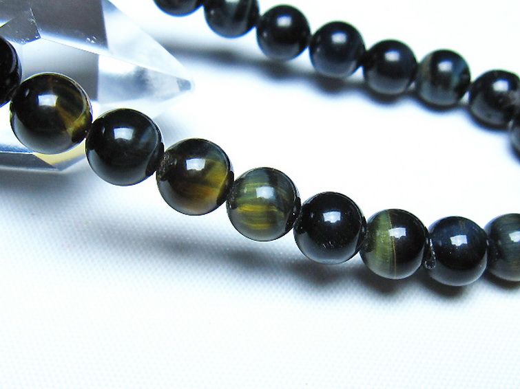 ミックスタイガーアイ ブレスレット 7mm [t32-7480] 3枚目