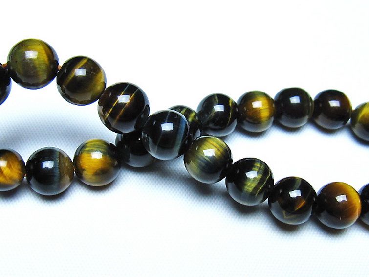 ミックスタイガーアイ ブレスレット 8mm [t32-7487] 2枚目