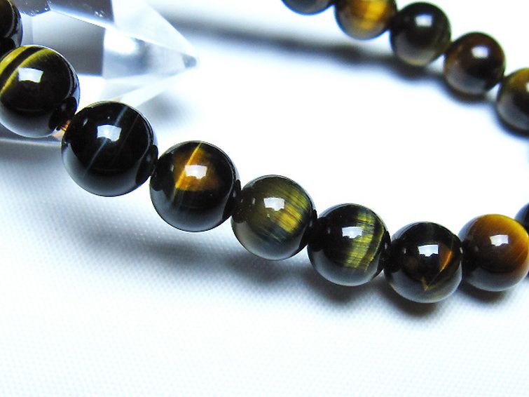 ミックスタイガーアイ ブレスレット 8mm [t32-7487] 3枚目