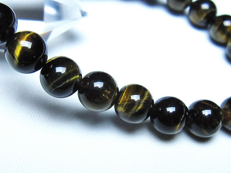 ミックスタイガーアイ ブレスレット 8mm [t32-7490] 3枚目