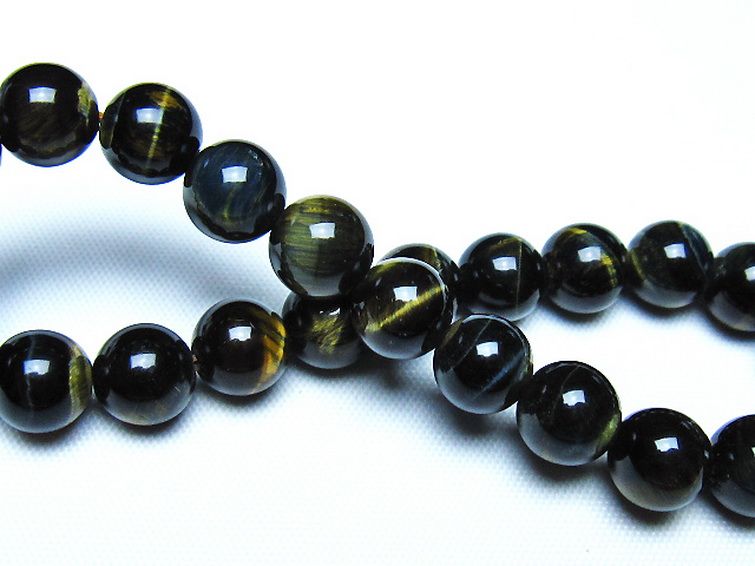 ミックスタイガーアイ ブレスレット 8mm [t32-7495] 2枚目