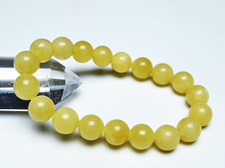 トパーズ ブレスレット 10mm [T326-2353] 1枚目