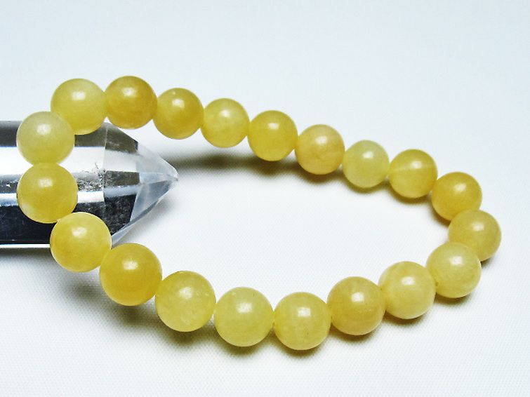 トパーズ ブレスレット 10mm [T326-2504] 1枚目