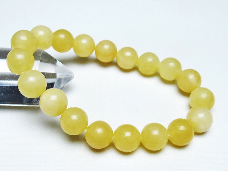 トパーズ ブレスレット 10mm [T326-2694] 1枚目