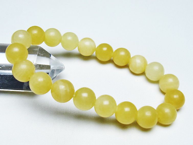 トパーズ ブレスレット 10mm [T326-2754] 1枚目