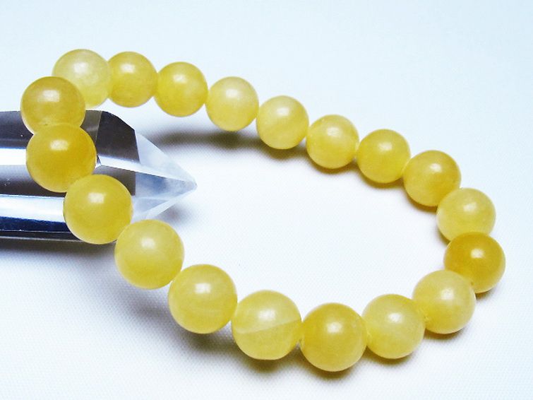 トパーズ ブレスレット 10mm [t326-2883] 1枚目