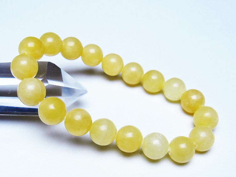 トパーズ ブレスレット 10mm [t326-2890] 1枚目