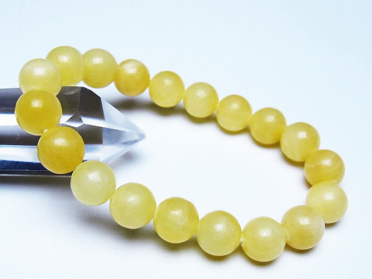 トパーズ ブレスレット 10mm [t326-2897] 1枚目