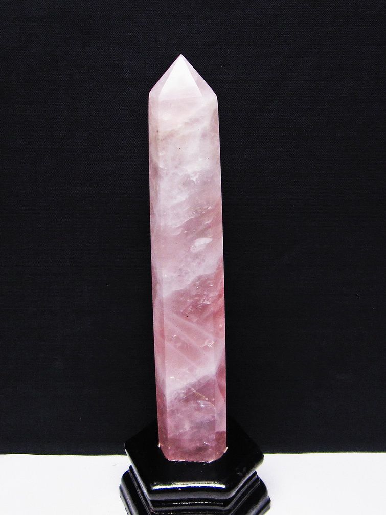 ローズクォーツ 六角柱 [t332-5344] 1枚目