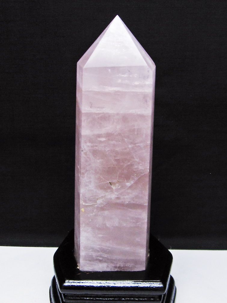 ローズクォーツ 六角柱 [t332-5659] 1枚目