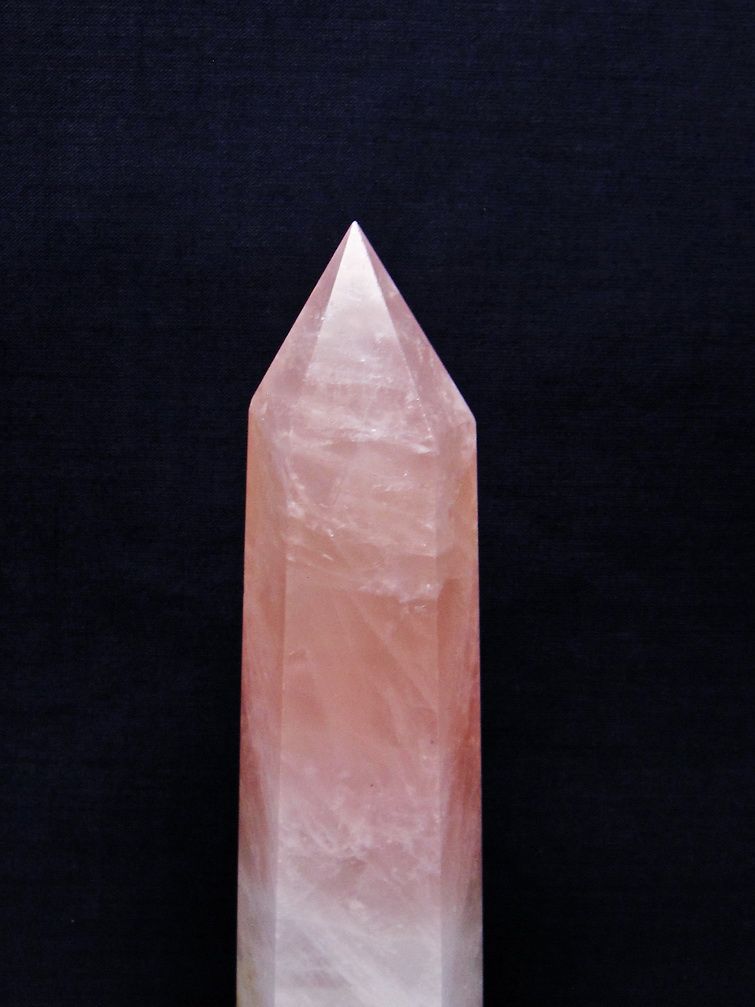 ローズクォーツ 六角柱[T332-5689] 2枚目