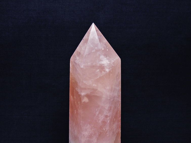 ローズクォーツ 六角柱[T332-5689] 3枚目
