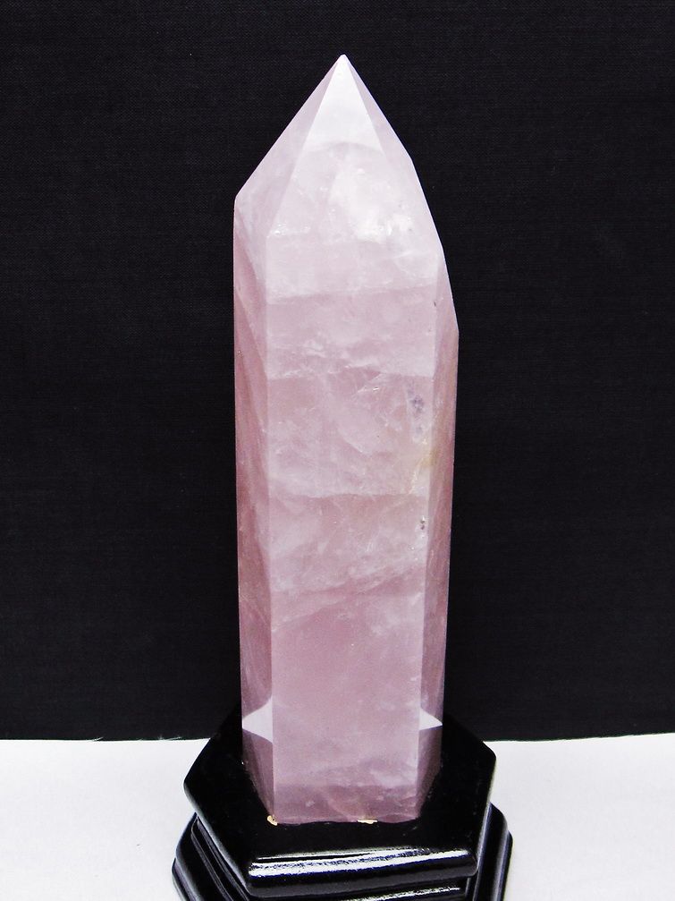 天然石　六角柱 ローズクォーツ　6キロ 天然石 六角柱 ローズクォーツ ローズクォーツ 六角柱 G-102