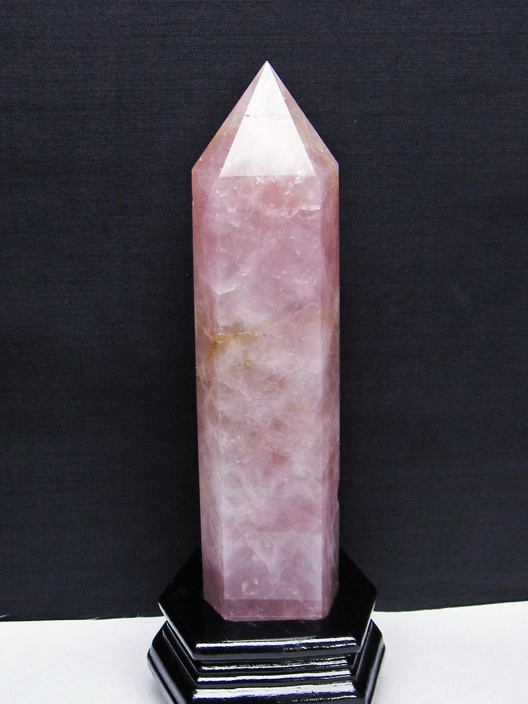 ローズクォーツ 六角柱[T332-5920] 1枚目