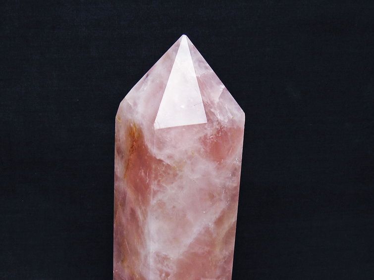 ローズクォーツ 六角柱[T332-5926] 2枚目