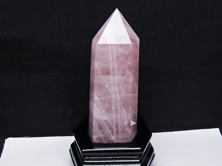 ローズクォーツ 六角柱 [t332-5929] 1枚目