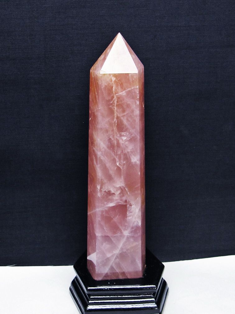 ローズクォーツ 六角柱[T332-5933] 1枚目