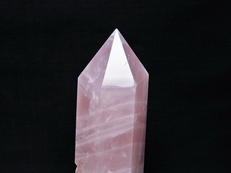 天然石　六角柱 ローズクォーツ　6キロ ローズクォーツ 六角柱 [t332-6085]