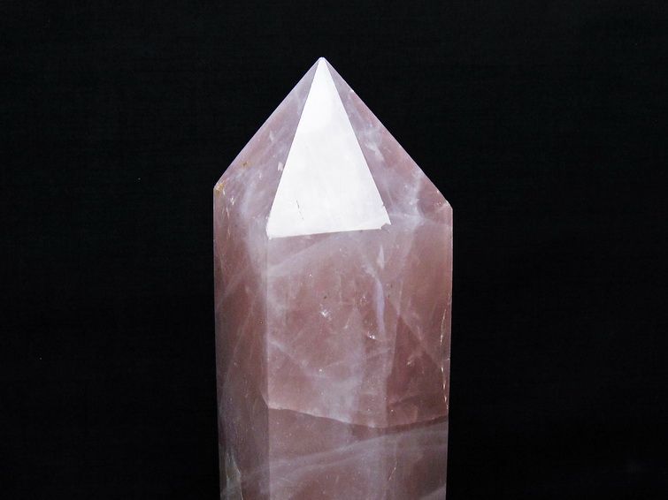 1.7Kg ローズクォーツ 六角柱 [t332-6090] 3枚目