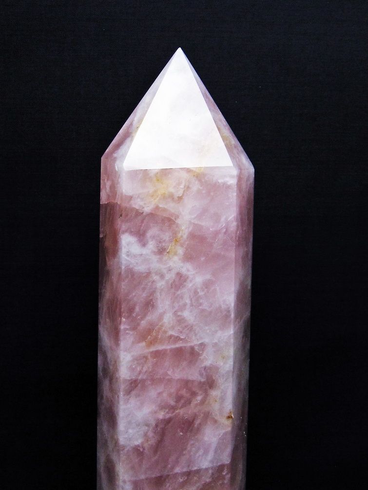 2.2Kg ローズクォーツ 六角柱 [t332-6119] 2枚目