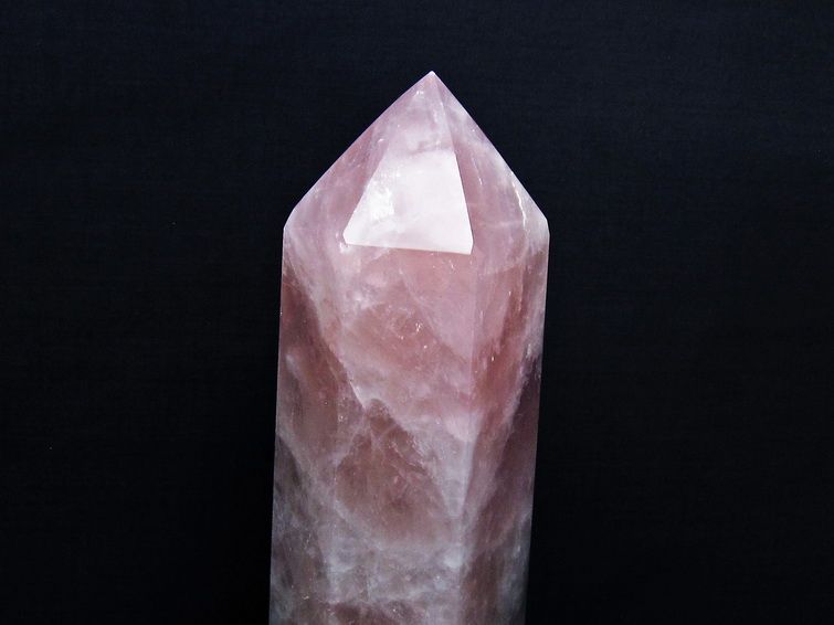 2.8Kg ローズクォーツ 六角柱 [t332-6124] 3枚目