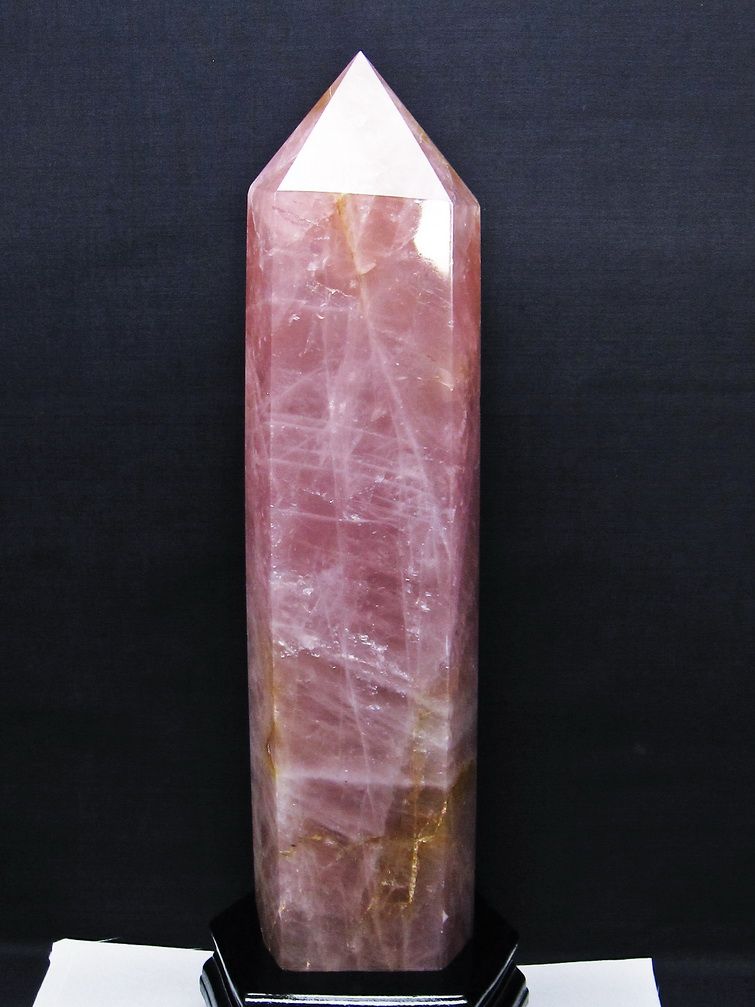 5.3Kg ローズクォーツ 六角柱 [t332-6143]