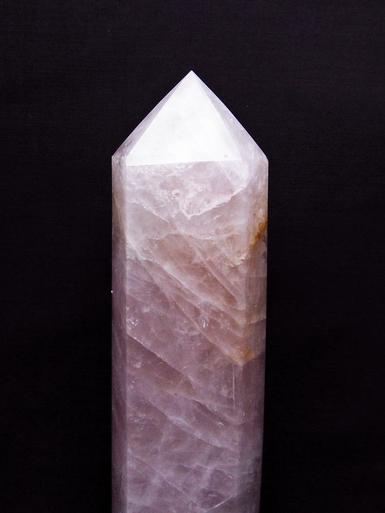 3.5Kg ローズクォーツ 六角柱 [t332-6144] 2枚目