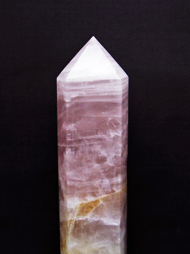 4.1Kg ローズクォーツ 六角柱 [t332-6146] 2枚目